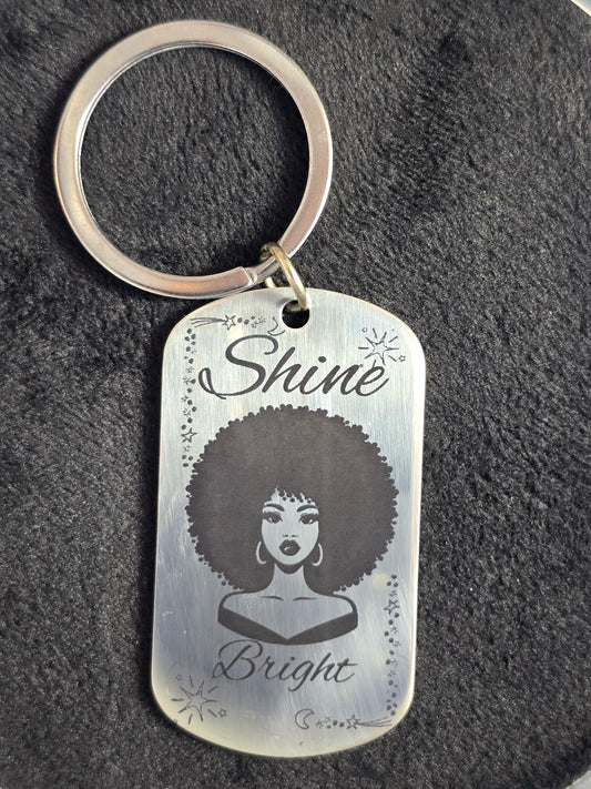 Shine Bright Keychain