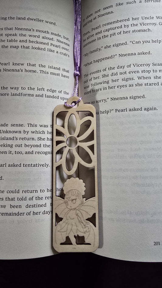 Wooden Fairy Bookmark