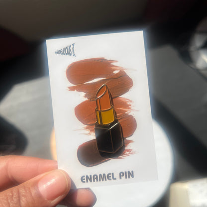 Nude Lippie Enamel Pin