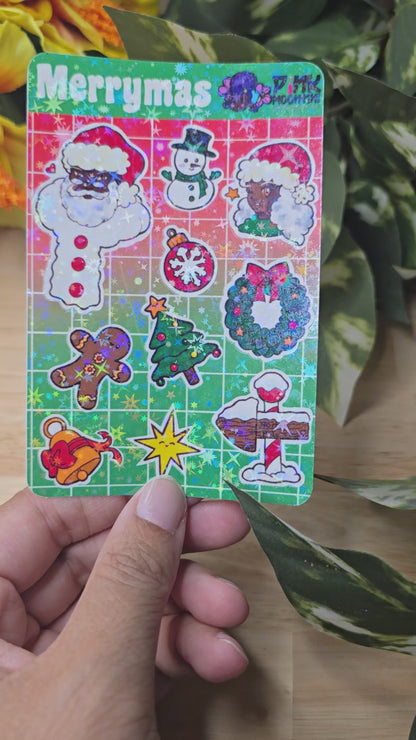 Merrymas Sticker Sheet