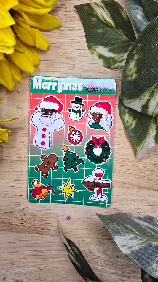 Merrymas Sticker Sheet