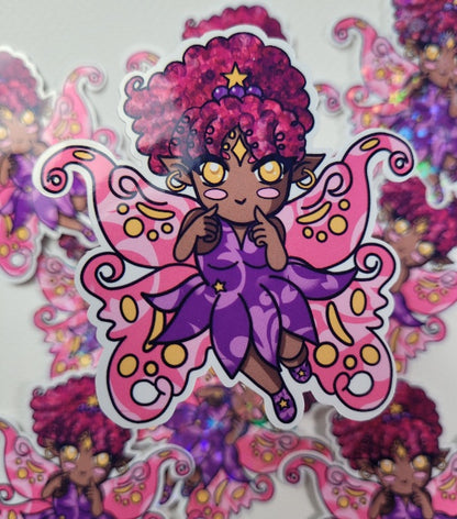 Pink Fairy Sticker