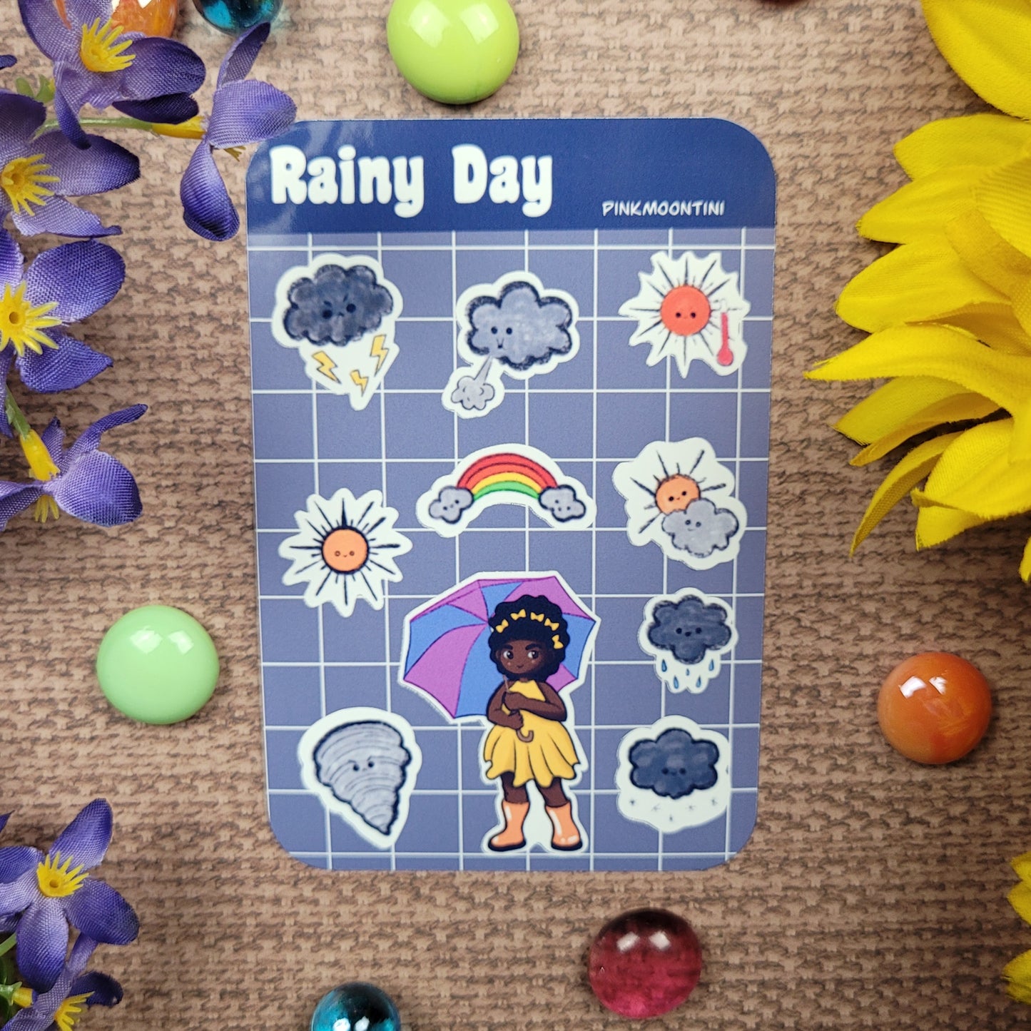 Rainy Day Sticker Sheet