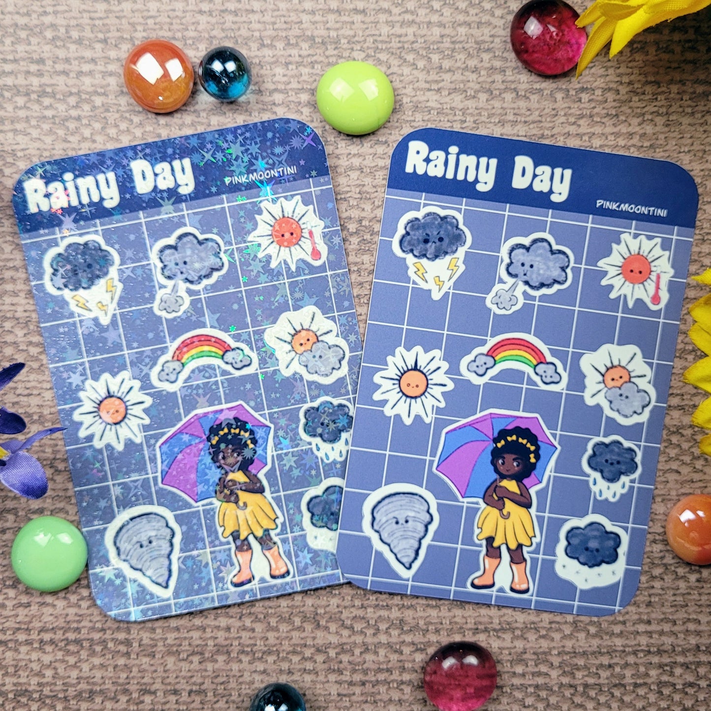 Rainy Day Sticker Sheet