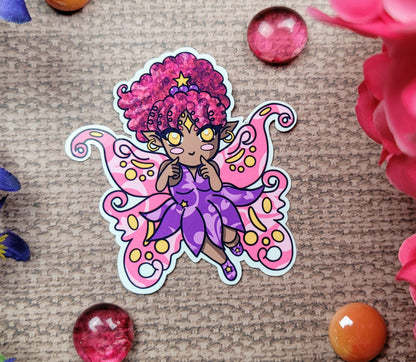 Pink Fairy Sticker