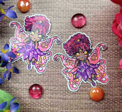 Pink Fairy Sticker