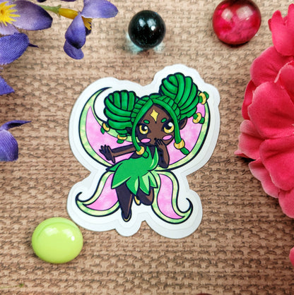 Green Fairy Sticker