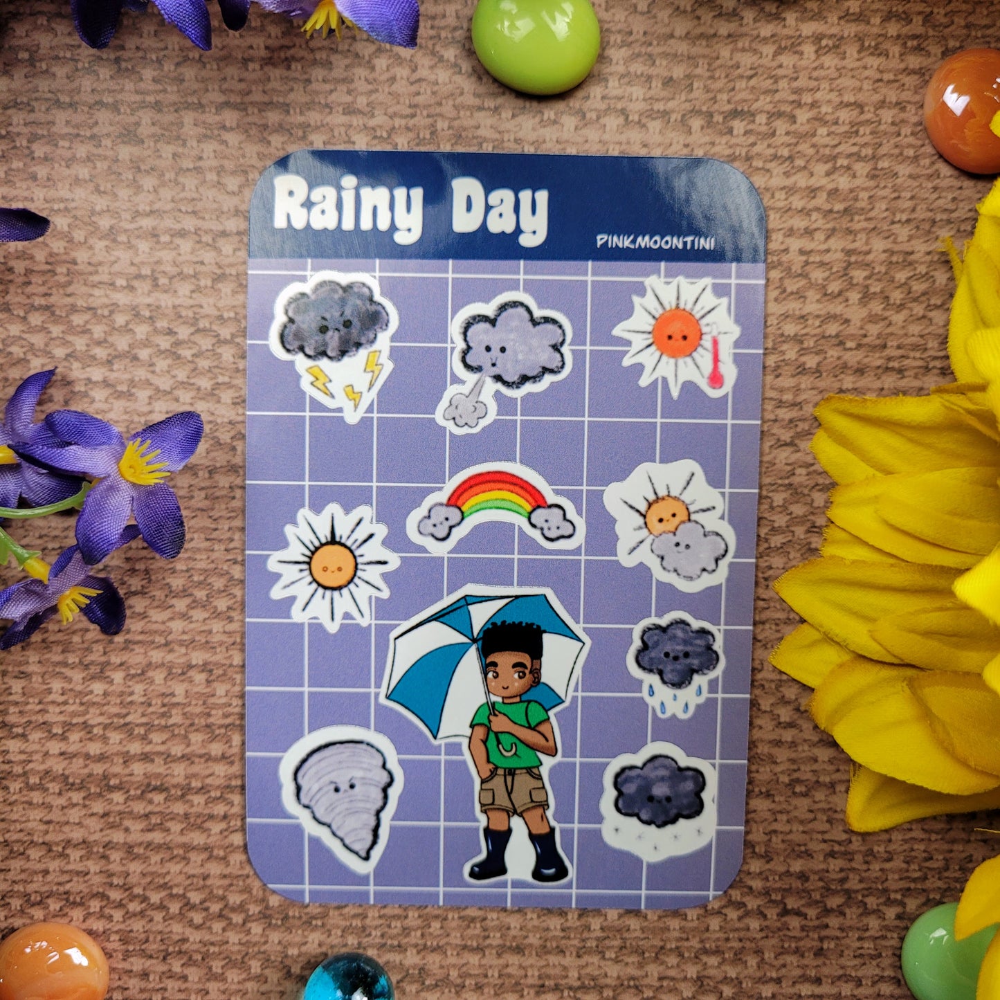 Rainy Day Sticker Sheet