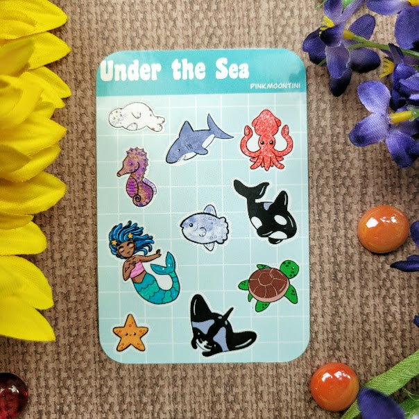 Under The Sea Sticker Sheet