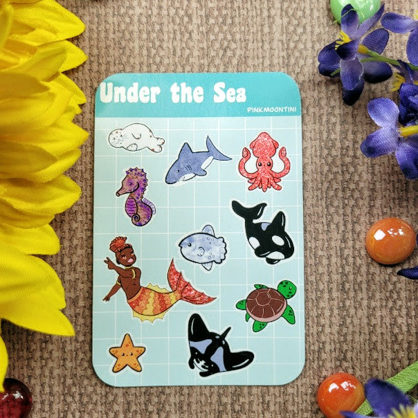 Under The Sea Sticker Sheet