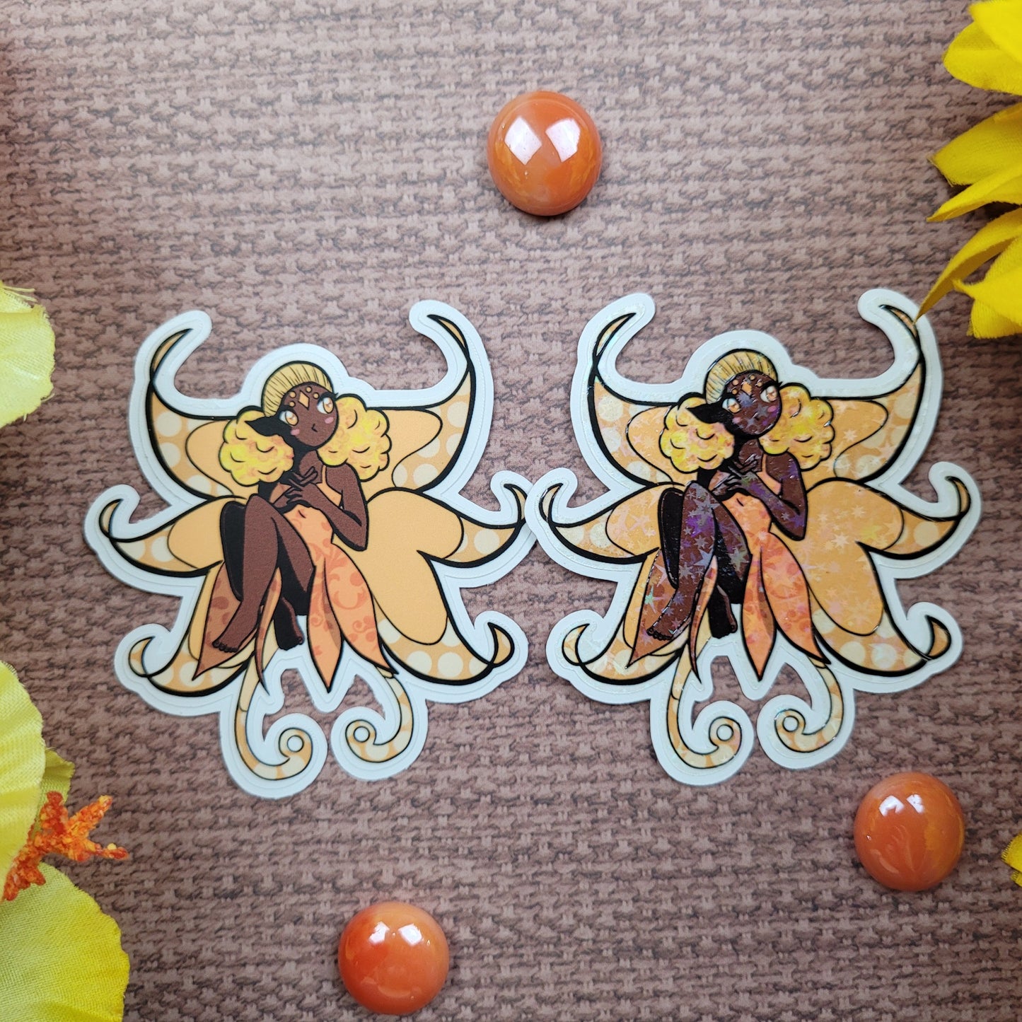 Golden Fairy Sticker