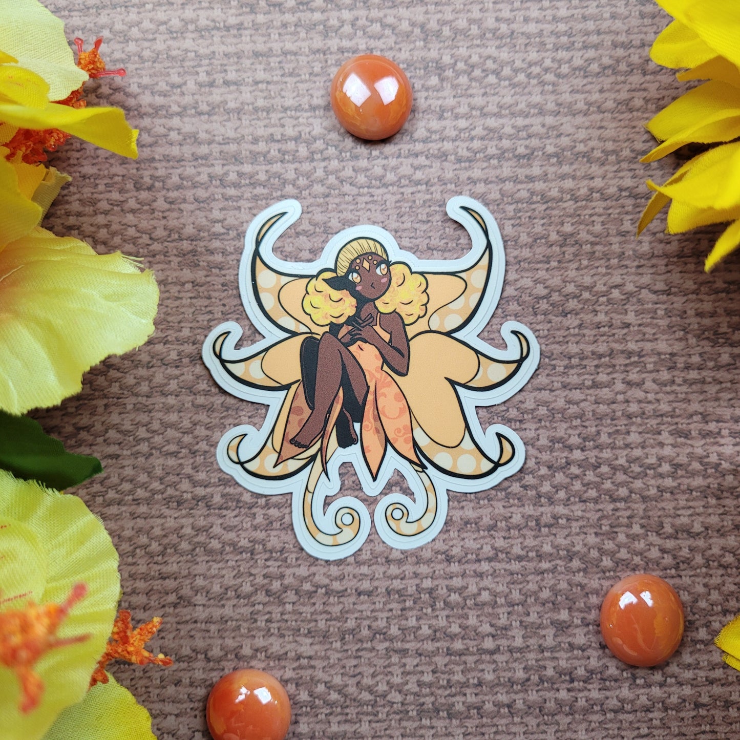 Golden Fairy Sticker