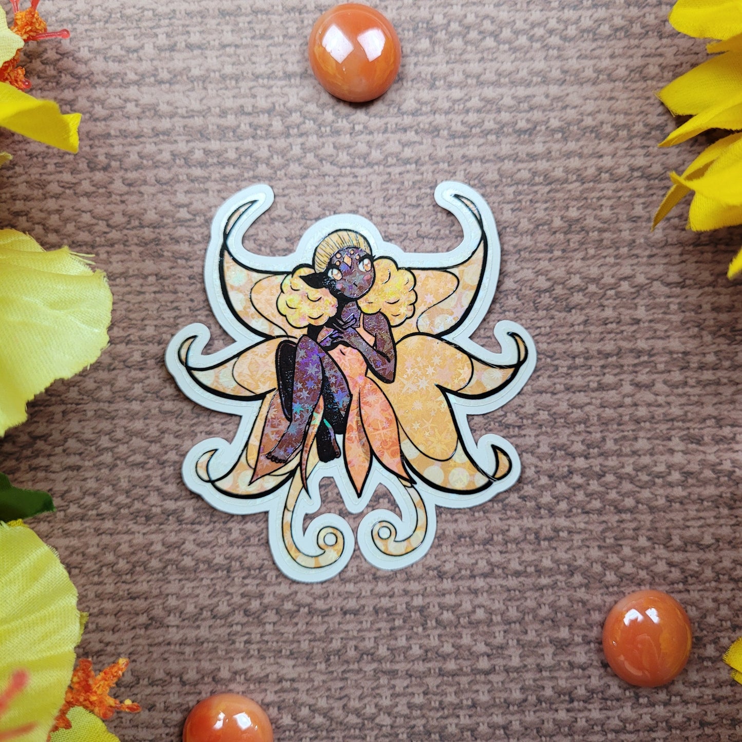 Golden Fairy Sticker