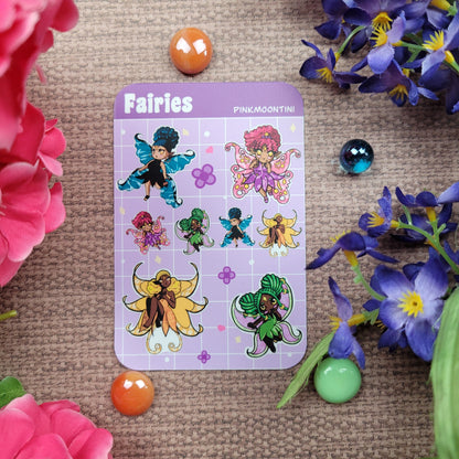 Fairy sticker sheet