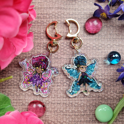 Fairy Double Sided Acrylic Keychain