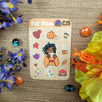 Fall Vibes Sticker sheet