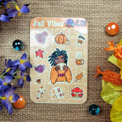 Fall Vibes Sticker sheet