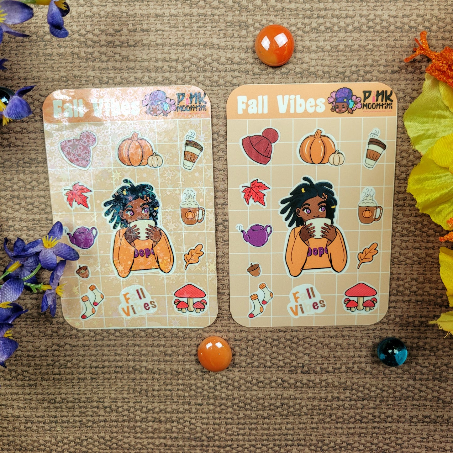 Fall Vibes Sticker sheet