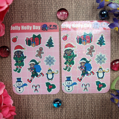 Jolly Holly Day Sticker Sheet